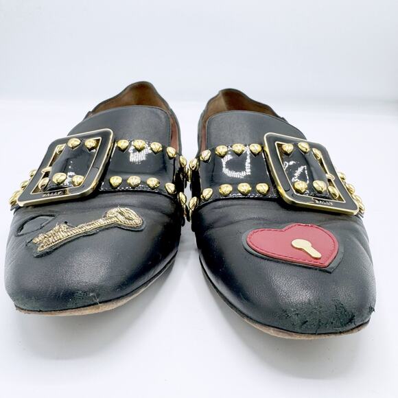 Bally Janelle Studded Lock Flat - Picture 5 of 16